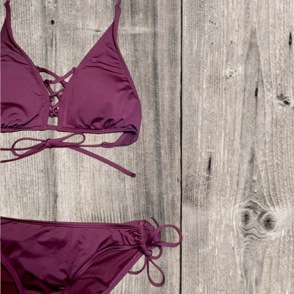 Maroon Bikini